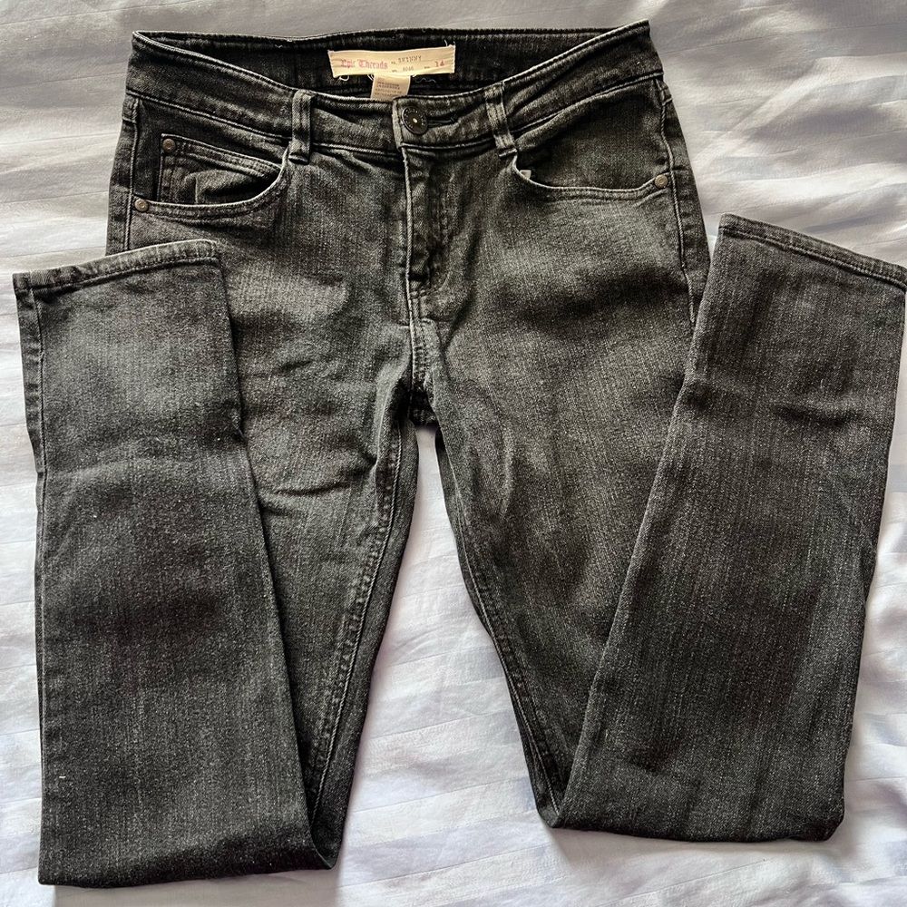 Epic Threads Skinny Jeans in Washed Black